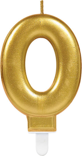 Κερί Χρυσό 0 Sparkling Celebrations Gold 8 Εκ Ύψος