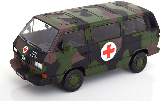Volkswagen T3 Bus Syncro Ambulanță Armata Germană 1987 Nato Camuflaj 3 Culori Caroserie Sigilată