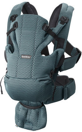 BabyBjorn Marsupiu Tip Rucsac Move Verde cu Greutate Maximă 3.2kg