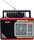 M909S Retro Portable Solar Radio with Bluetooth...