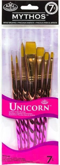 Set Pensule De Pictură 7 Piese Unicorn Myth 405