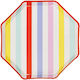 Paper Plates – Multicolored Stripes 6 Pieces