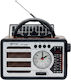 PX-767BTS Retro Portable Solar Radio with Bluet...