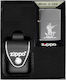 Zippo Winddichter Feuerzeuge Flamme in Beige Farbe