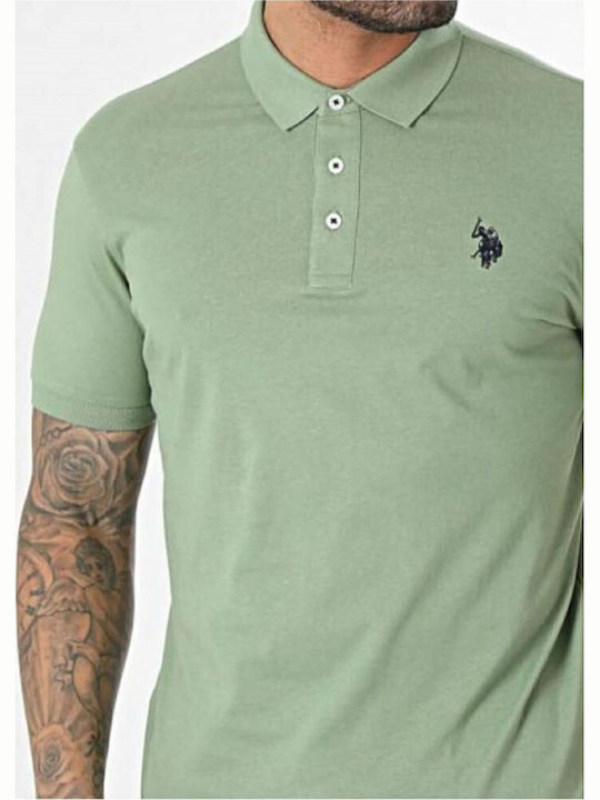 U.S. Polo Assn. Assn Polo Μπλούζα Κοντομάνικη Mint