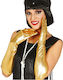 Gold Long Metallic Gloves 44cm