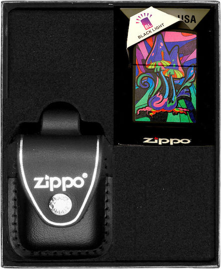 Zippo Ветроустойчива Запалка С Пламък В Бежов Цвят