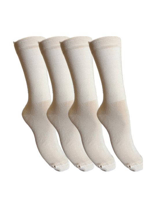 Kal-tsa Șosete Pentru Femei Somon 2Pack
