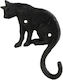 Cast Iron Hanger Cat 10.8 X H15.3 Cm