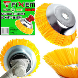 Nylon Brush Sickle 200x25.4