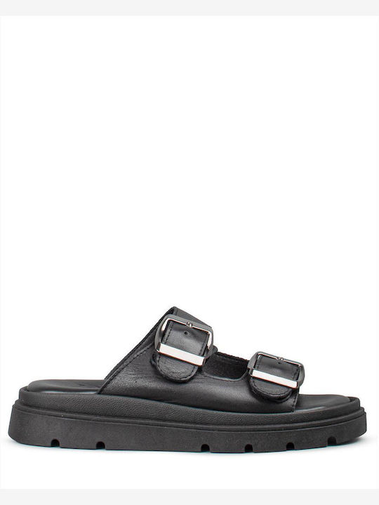 Γυναικεία Σανδάλια Flatforms Μαύρα