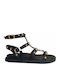 Women's Gladiator Black Sandals