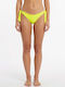 Bikinihosen Brasil mit Schnürung Fluoreszierendes Gelb