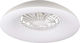 123led Deckenventilator 60cm mit Leuchte Weiß