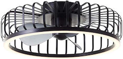 Brilliant Ceiling Light 48cm with Light Black Brilliant Ceiling Light 48cm with Light Black