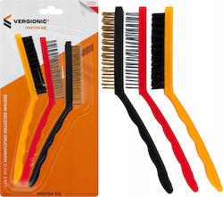 Set 3 Brushes 21 Cm Mix Vergionic