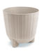 Prosperplast Eco Pflanzentöpfe Weiß 19,5x19,4x19,5cm