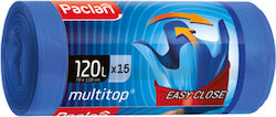 Cedo Σακούλες Απορριμάτων Χωρητικότητας 120lt 15τμχ Μπλε