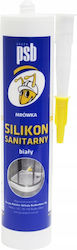 Psb Silicon Sanitar Alb 300 Ml