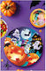 Plastic Bowl Pumpkins Ghosts Halloween 32cm