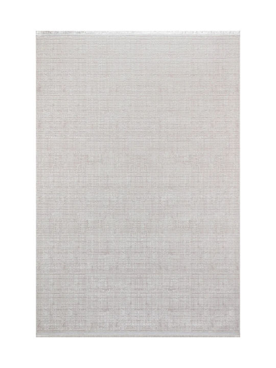 SteweHome Non-Slip Cotton White Runner Rug 80x150cm