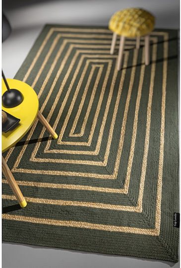 Guy Laroche Maya Covor Rectangular din Iută Olive 160x230cm