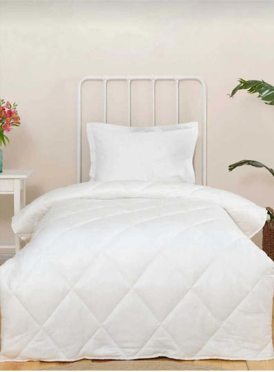 SteweHome Single Quilt 155x215cm White