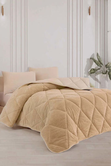 SteweHome Steppdecke Einzel 155x215cm Beige