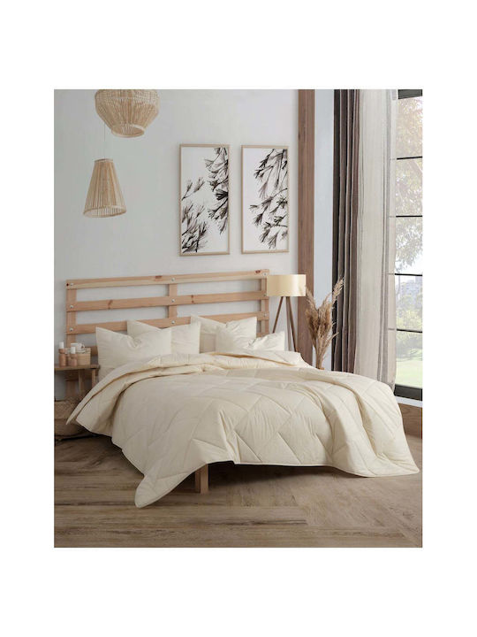SteweHome Single Quilt 155x215cm Yellow