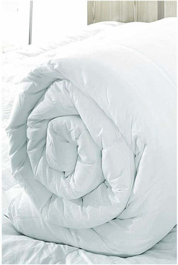 SteweHome Steppdecke Halbdoppel mit Mikrofaser-Ausfüllen 195x215cm Weiße