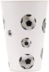 Plastic Cup Football Birthday Party 400ml