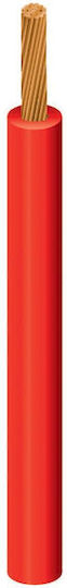 Geyer Power Cord with Cable Properties 1x10mm² in Red Colour 1m