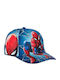 Sun City Kinderhut Jockey Stoff Blau