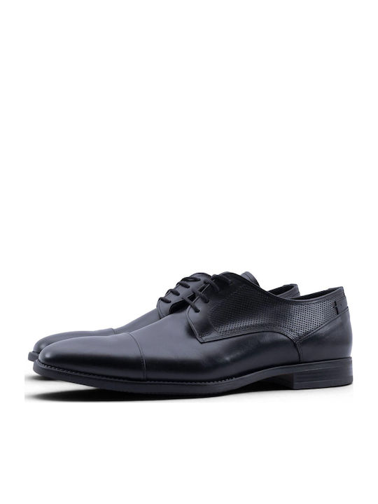 Leather Men's Casual Shoes Black