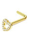 Amalfi Accessories Nase Ohrring aus Stahl