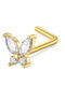Amalfi Accessories Nase Ohrring aus Stahl