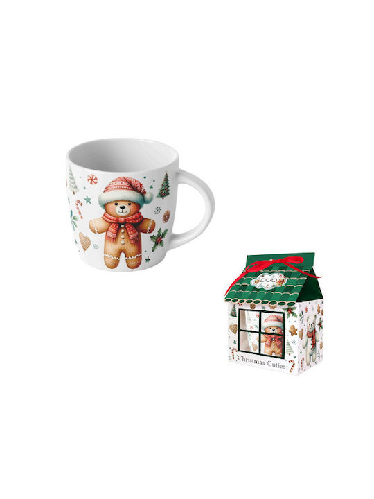 Weihnachtlicher Becher Weiß Weihnachtlicher Becher Weiß