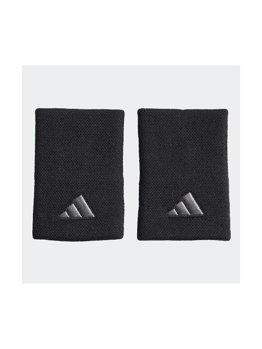 adidas Tennis Sports Wristbands Silver