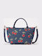 Damentasche Schulter Marineblau