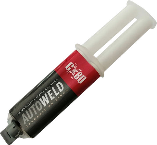 Cx80 Auto Weld Epoxy Adhesive Cold Welding Hardener In Syringe