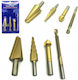 Universal Drill Bit Set 4 Pcs Steel Step Drill Bits Milling Wwa