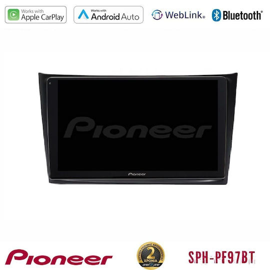 Pioneer Car Audio System for Volvo XC 90 2006-2014 Bluetooth USB AUX WiFi GPS Apple CarPlay Android Auto with 9" Touch Screen