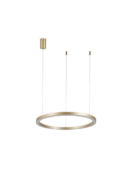 Horoz Electric Ceiling Light Rose Gold LED With Natural White Light