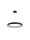 Horoz Electric Black LED Pendant Ceiling Light with Natural White Light