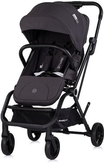 Chipolino Go Twist Reversible Baby Stroller Suitable for Newborn Charcoal 8.2kg