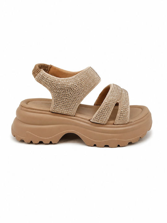 Sandale Anatomice Casual Damă Bej