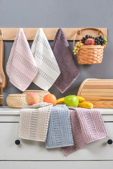 SteweHome Prosop De Bucătărie Din 100% Bumbac 30x50cm 6 Bucăți