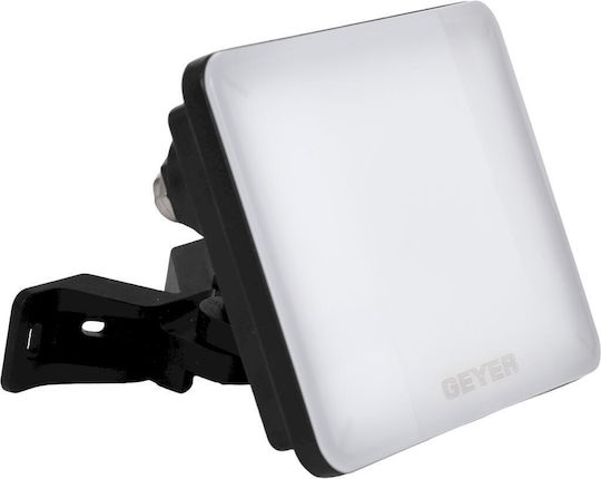Geyer Στεγανός Προβολέας LED 20W Φυσικό Λευκό 4000K IP65