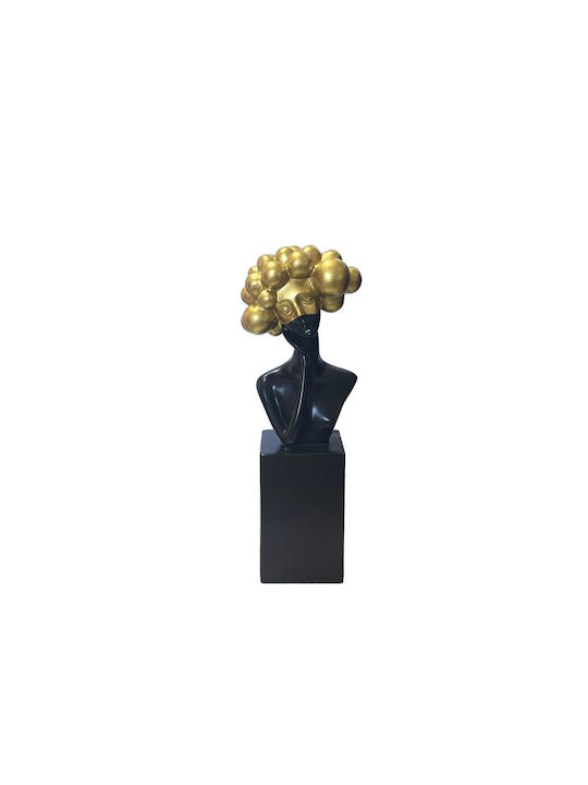 Marhome Διακοσμητική Φιγούρα Πολυρητίνης 7x5x21cm
