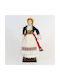 Decorative Porcelain Doll 13x7x28cm